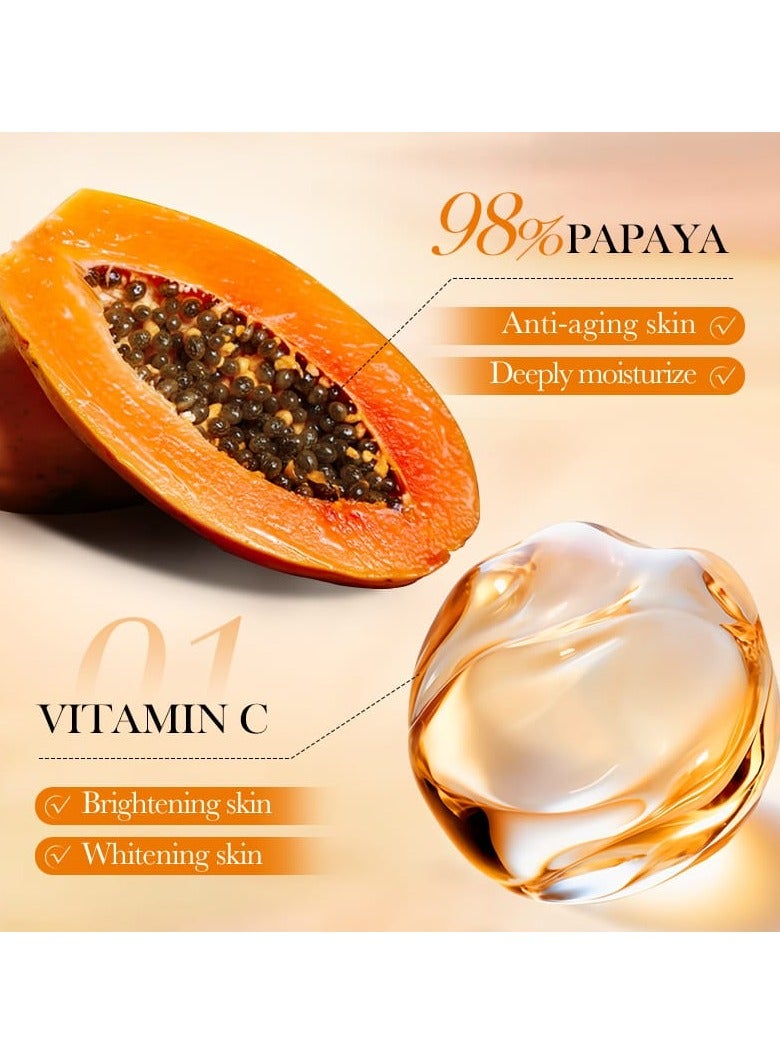 BIOAQUA Paw Paw Body Lotion With Papaya And Vitamin C 500 ml - Image 4